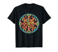 Sun Mandala Sacred Solar Energy Circle T-Shirt