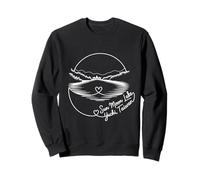 Sun Moon Lake, Yuchi, Taiwan Signature Heart Art Souvenir Sweatshirt