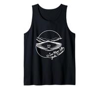 Sun Moon Lake, Yuchi, Taiwan Signature Heart Art Souvenir Tank Top