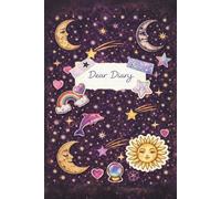 Sun, Moon & Stars 90's Hardback Journal: Vintage Celestial Diary for Writing & Journaling