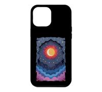 Sun Moon Stars Night Soft Clouds Celestial Cosmos Sky Case for iPhone 12 Pro Max