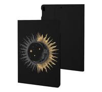 Sun Moon Yin And Yang Cute Tablet Case Compatible with iPad | No Pencil Holder Slim TPU Protective Cover Suitable for iPad iPad 9th/ 8th/ 7th/2020/Pro 2020/Pro 2021/Air4/Air5