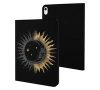Sun Moon Yin And Yang Cute Tablet Case Compatible with iPad | No Pencil Holder Slim TPU Protective Cover Suitable for iPad iPad 9th/ 8th/ 7th/2020/Pro 2020/Pro 2021/Air4/Air5