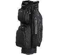 Sun Mountain C-100 H2NO Waterproof Cart Bag - 14-Way Lightweight Trolley Golf Bag - Black (2026)