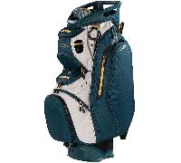 Sun Mountain C-130 Cart Bag - 14-Way Trolley Golf Bag with Extra Storage - Black/Pond/Sand (2026)