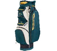 Sun Mountain C-130 H2NO Waterproof Cart Bag - 14-Way Lightweight Trolley Golf Bag - Black/Pond/Sand (2026)