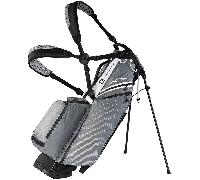 Sun Mountain H2NO Eclipse E2.5 Waterproof 4-Way Stand Carry Golf Bag - Black/Nickel/White (2026)