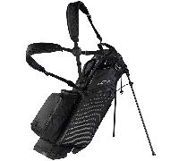 Sun Mountain H2NO Eclipse E3.5 Waterproof 4-Way Stand Carry Golf Bag - Black/Nickel (2026)