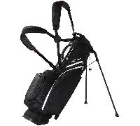 SUN MOUNTAIN ECLIPSE TWO-5 GOLF STAND BAG - BLACK / WHITE +FREE GIFT