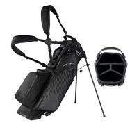 Sun Mountain H2NO Eclipse E3.5 Waterproof 4-Way Stand Carry Golf Bag - Black/Nickel (2026)