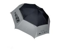 Sun Mountain H2NO Golf Umbrella Black/Cadet - 150cm Windproof Dual Canopy Waterproof Golf Umbrella with 30SPF Sun Protection & Auto Open