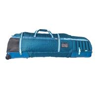 Sun Mountain Kube Golf Travel Bag - 2-Wheel Rolling System, Kube Folding Hard Shell for Easy Storage, Compact Protection & Travel Convenience - Blue-Spruce-Waterfall