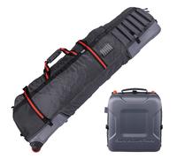 SUN MOUNTAIN KUBE GOLF TRAVEL COVER - BLACK / RUSH RED