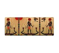 Sun Old Egyptian Timeless Grace Mouse Pad 12x31.5in Extended Desk Mat