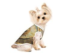 Sun Old Egyptian Timeless Grace Print Dog Shirt Summer Pet T-Shirts Stretchy Cats Dogs Tee Shirt Sleeveless Tank Top Dog Vest