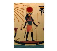 Sun Old Egyptian Timeless Grace Printed Wooden Puzzle 1000 Piece, Cute Puzzle Game in Plastic Box for Family Entertainment and Brain Training Gifts