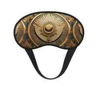 Sun Old Egyptian Timeless Grace Sleep Mask 100% Light Blocking Eye Mask for Sleeping, Sleep Mask for Unisex for Travel/Nap