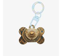 Sun Old Timeless Egyptian Dog Tags Grace Print Acrylic Dog Bone Shape Keychain Double Sided Pattern Tags for Dogs Cats