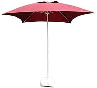 Sun Parasol Parasols 2M/6.6' Patio Square Garden Table Umbrella, For Outdoor Yard, Beach Commercial Event Market, Swimming Pool Side good