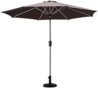 Sun Parasol Umbrella Garden 9ft/270cm Outdoor Patio Market Table Umbrella with Push Button Tilt and Crank, Perfect for Outdoor, Garden, Yard, Beach, Camping good