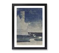 Sun Passing Aquarius By Mikalojus Konstantinas Classic Painting Framed Print | A3 Black Framed Wall Art | Ready to Hang | Classic Fantasy Picture | Living Room Bedroom Lounge Office
