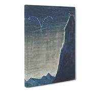 Sun Passing Aries By Mikalojus Konstantinas Canvas Print | Gallery Wrapped 30mm Frame Wall Art | 20x14 inches | Ready to Hang | Classic Picture | Living Room Bedroom Lounge Office
