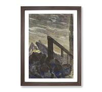 Sun Passing Cancer By Mikalojus Konstantinas Classic Painting Framed Print | A2 Walnut Framed Wall Art | Ready to Hang | Classic Fantasy Picture | Living Room Bedroom Lounge Office