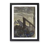 Sun Passing Cancer By Mikalojus Konstantinas Classic Painting Framed Print | A4 Black Framed Wall Art | Ready to Hang | Classic Fantasy Picture | Living Room Bedroom Lounge Office