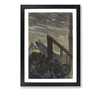 Sun Passing Cancer by Mikalojus Konstantinas Framed Print | A2 Black Framed Wall Art | Ready to Hang | Modern Fantasy Picture | Living Room Bedroom Lounge Office