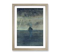 Sun Passing Capricorn By Mikalojus Konstantinas Classic Painting Framed Print | A2 Oak Framed Wall Art | Ready to Hang | Classic Fantasy Picture | Living Room Bedroom Lounge Office
