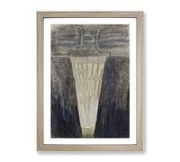 Sun Passing Gemini By Mikalojus Konstantinas Classic Painting Framed Print | A2 Oak Framed Wall Art | Ready to Hang | Classic Fantasy Picture | Living Room Bedroom Lounge Office