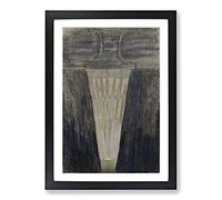 Sun Passing Gemini by Mikalojus Konstantinas Framed Print | A2 Black Framed Wall Art | Ready to Hang | Modern Fantasy Picture | Living Room Bedroom Lounge Office