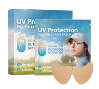 Sun Patch,5 Pairs Portable Cooling Hydrating - UV Protection Face Patch,for Women Golf Hiking Camping Cycling Climbing Running Sports