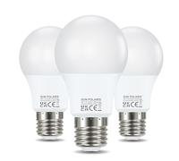 SUN POLARIS E27 Led Bulb Cool White - 4000k 75w Equivalent 11 Watt Edison Screw Lightbulbs, 1050 Lumens Energy Saving Non Dimmable Standard GLS Lightbulb, Natural Bright Light Bulbs For Home Pack of 3