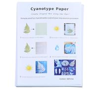 Sun Print Paper Cyanotype Solar Drawing Sensitivity Nature Printing with Sheet for School Office Cyanotype Sun Print with Sheet Solar Printing for Kids Adults