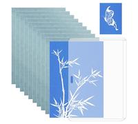 Sun Print Paper Kit - 30pcs Cyanotype Paper with 1 Sheet Acrylic Panel, 5.83x4.13in for DIY Arts & Crafts