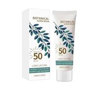 Sun Protection Cream, Facial Sunblock Lotion, 100g UV Shield Formula with Lightweight Absorption Texture, Skin Defense Care with Moist Finish Design, Daily Wear Cream for Outdoor Use