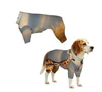 Sun Protection Dog Shirt Quick Dry Soft Stretchy Dog T-Shirts Quick-Dry Breathable Puppy Tank Top Giraffe Animals of Africa Pet Vest Comfort Dogs Clothes Pet Outfit