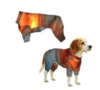 Sun Protection Dog Shirt Quick Dry Soft Stretchy Dog T-Shirts Quick-Dry Breathable Puppy Tank Top The Beach Sunset Pet Vest Comfort Dogs Clothes Pet Outfit