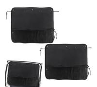 Sun Protection for Car Windows, 2 x Privacy Screen for Babies in the Car with Storage Compartments, Car Sun Visor for Sleeping, Rest, Breastfeeding and Camping