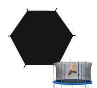 Sun-Protection Trampoline Canopy, 8ft/10ft/12ft/14ft/16ft Trampoline Tent Cover, Easy To Install, Outdoor Backyard Playground Shade