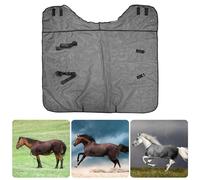 Sun Protections Horse Blanket Fly Sheet With Buckle Breathable Meshes Fly Adjustable Sun Protection Horse Protector