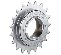 Sun Race 19 Teeth Free Wheel for Chain - Chrome, 1/2 x 3/32 Inch