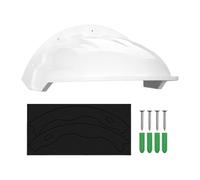 Sun Rain Shade, Camera Cover, Easy Setup Modern Design Wide Coverage Secure Fit Lightweight Build, Sunshade Charging Battery for Park Parking Lot Courtyard Garden School