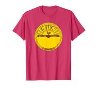 Sun Records Classic Logo T-Shirt, Men, Red Heather, Small