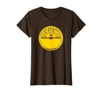 Sun Records Classic Logo T-Shirt, Women, Brown, X-Large