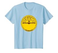 Sun Records Classic Logo T-Shirt, Youth, Baby Blue, Large
