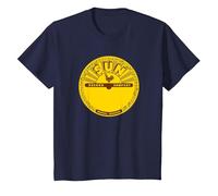 Sun Records Classic Logo T-Shirt, Youth, Navy Blue, Large