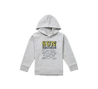 Sun Records Sun Songs Youth Kids Pull-Over Hoodie, Athletic Heather in Grey | Size: 12-13 Years Sun Records Grey 12-13 Years
