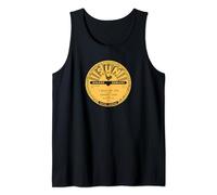Sun Records Vinyl Johnny Cash I Walk The Line Tank Top
